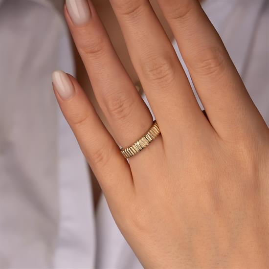 14 Ayar Altın Yüzük