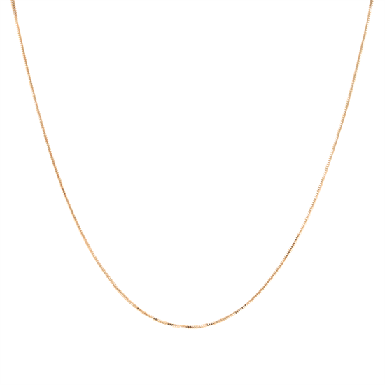 14 Ayar Balıksırtı Altın Zincir 1 Mm