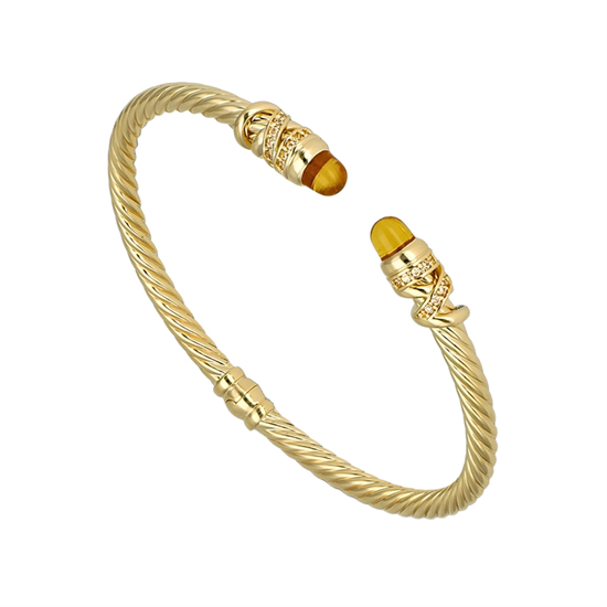 14 Ayar Cetaş Twist Kelepçe Altın