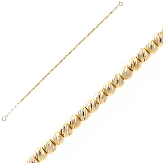 14 Ayar Dorika Bileklik Altın