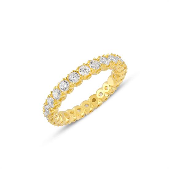 14 Ayar Özel Tasarım Tamtur Model  Alyans Altın