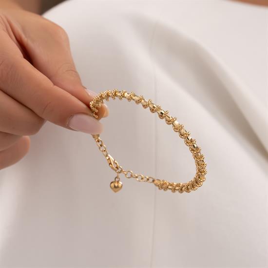 14 Ayar Tasarım  Altın Kelepçe