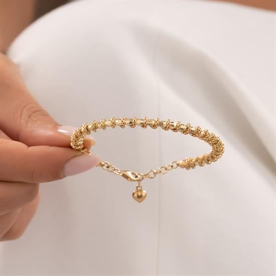 14 Ayar Tasarım  Altın Kelepçe