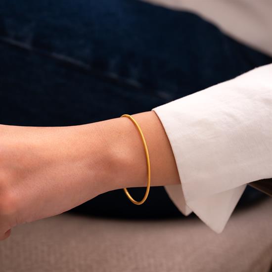 15 Gr (Gram) 22 Ayar Altın İşçiliksiz Yatırımlık Bilezik