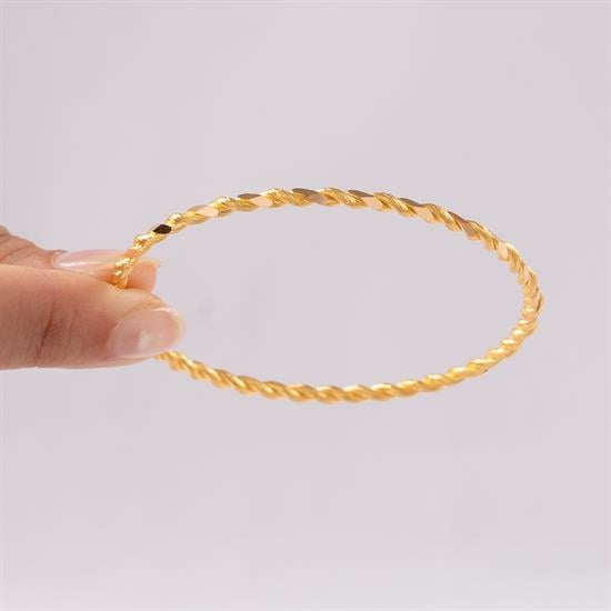 15 Gram (Gr) 2 Li Burma Bilezik 22 Ayar Yatırımlık İşçiliksiz