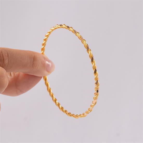 15 Gram (Gr) 2 Li Burma Bilezik 22 Ayar Yatırımlık İşçiliksiz