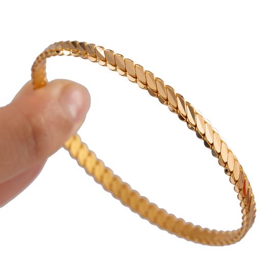 2 Ad X 15 Gram (Gr) 3Lü Burma Bilezik 22 Ayar Yatırımlık İşçiliksiz