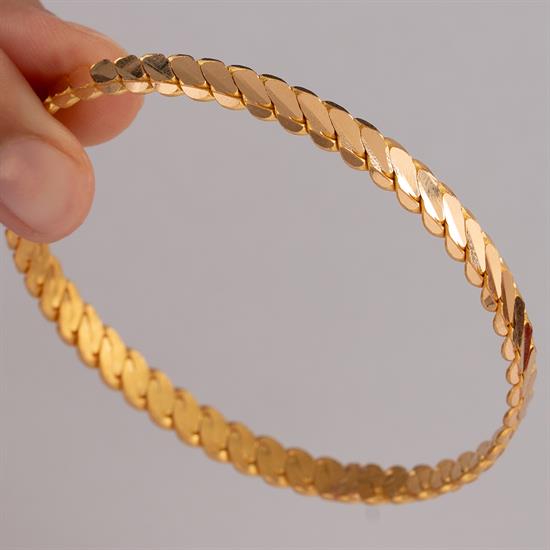 2 Ad X 25 Gram (Gr) 3Lü Burma Bilezik 22 Ayar Yatırımlık İşçiliksiz