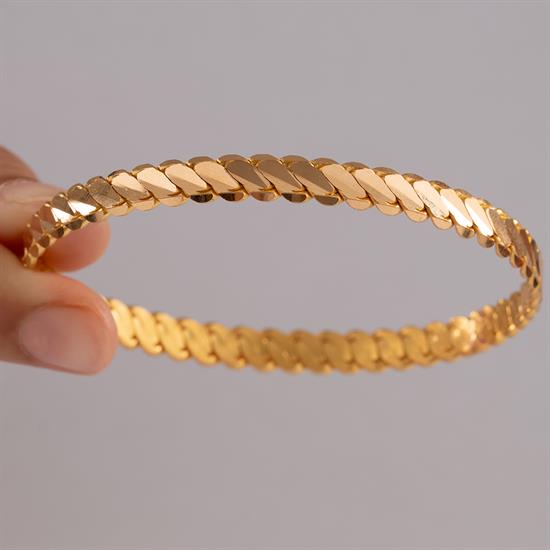 2 Ad X 30 Gram (Gr) 3Lü Burma Bilezik 22 Ayar Yatırımlık İşçiliksiz