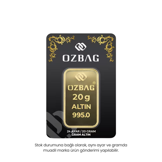 20 Gr 24 Ayar Gram Altın