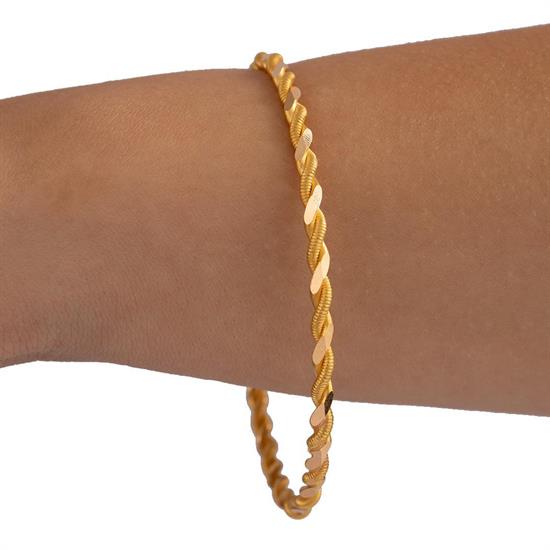 100 Gram (Gr) 2 Li Burma Bilezik 22 Ayar Yatırımlık İşçiliksiz