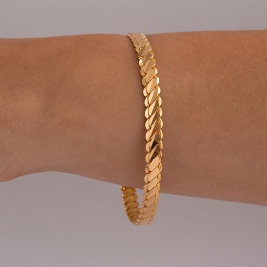 20 Gram (Gr) 3Lü Burma Bilezik 22 Ayar Yatırımlık İşçiliksiz