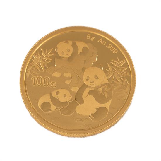 2025 Çin Panda Yılı Hatıra Para 24 Ayar 8.00 Gr 