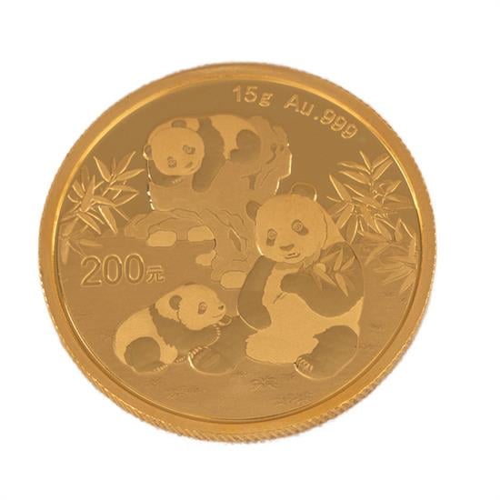 2025 Çin Panda Yılı Hatıra Para 24 Ayar 15.00 Gr 