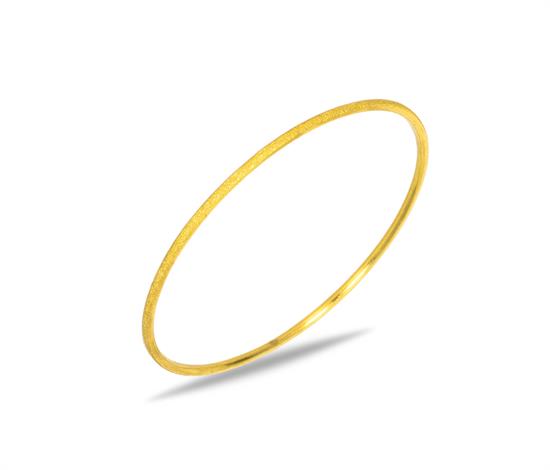 15 Gr (Gram) 22 Ayar Altın Simli Ajda İşçiliksiz Yatırımlık Bilezik