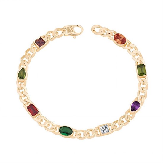 Ema Anne Çocuk Renkli Gurmet Altın Bileklik