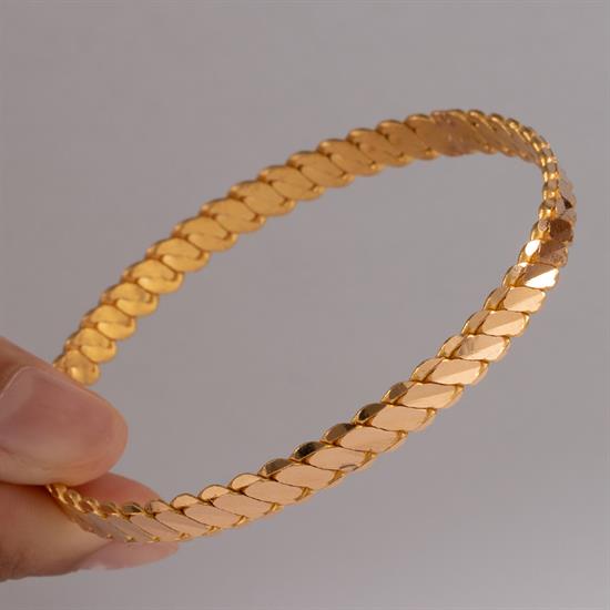 25 Gram (Gr) 3Lü Burma Bilezik 22 Ayar Yatırımlık İşçiliksiz