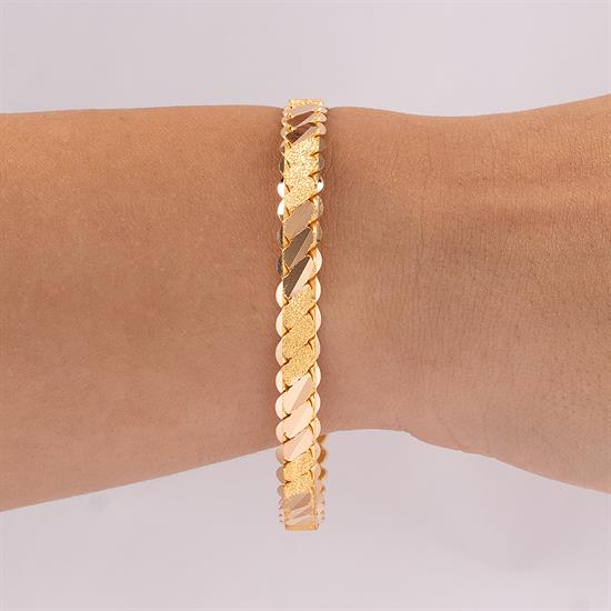 30 Gram Simli Üçlü Burma Bilezik