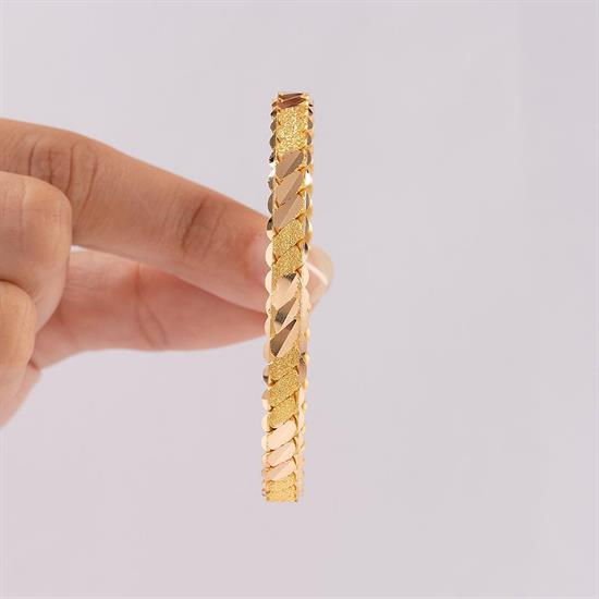 80 Gram Simli Üçlü Burma Bilezik