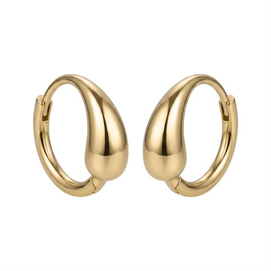 Damla Model 14 Ayar Küpe 1,5 cm