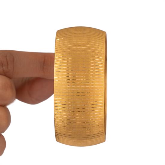 35 Gram (Gr) 40Mm Manolya Model Mega Bilezik 22 Ayar Yatırımlık İşçiliksiz