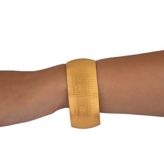 35 Gram (Gr) 40Mm Manolya Model Mega Bilezik 22 Ayar Yatırımlık İşçiliksiz