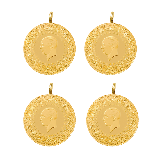 4 Adet Yeni Tarihli Gremse Altın 