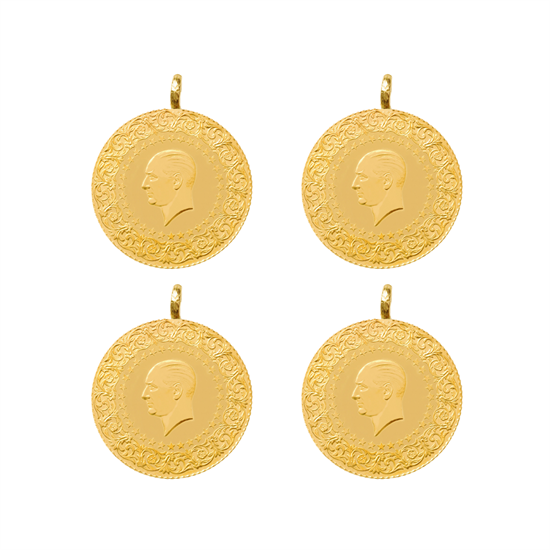 4 Adet Eski Tarihli  Tam Altın 