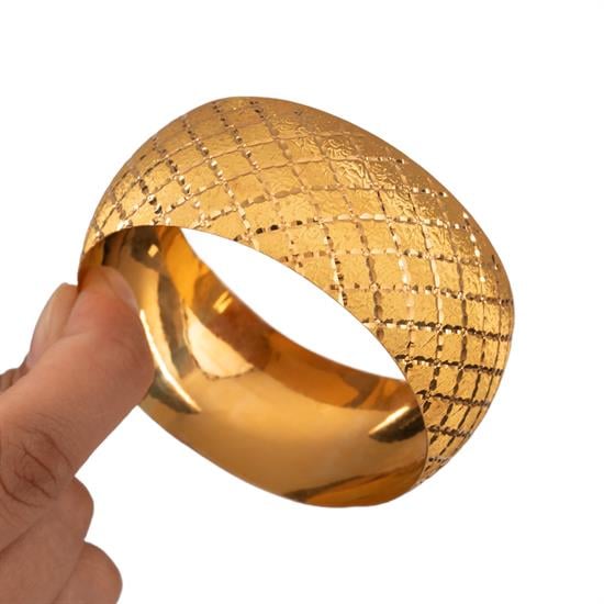 40 Gram (Gr) 40Mm Petek Model Mega Bilezik 22 Ayar Yatırımlık İşçiliksiz