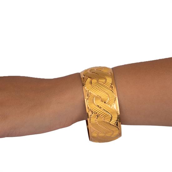 40 Gram (Gr) 40Mm S Örgü Model Mega Bilezik 22 Ayar Yatırımlık İşçiliksiz