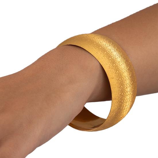 40 Gram (Gr) 40Mm Simli Model Mega Bilezik 22 Ayar Yatırımlık İşçiliksiz