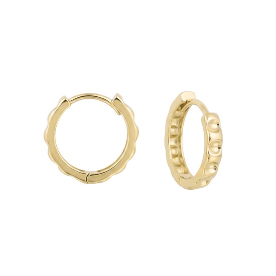 Halka Küpe 14 Ayar Altın