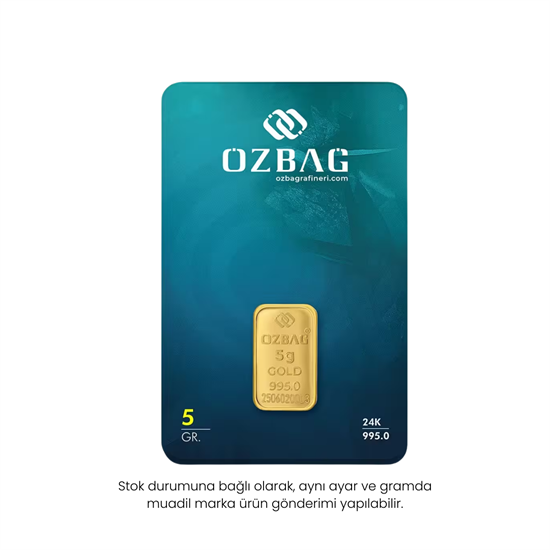 5 Gr 24 Ayar Gram Altın