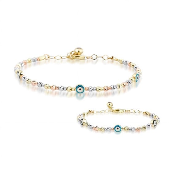 Ema Anne Çocuk İkili Set Altın Bileklik