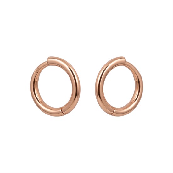 Halka Küpe 1 Cm 14 Ayar Altın