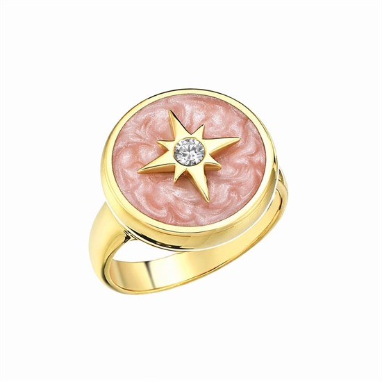 Cetaş Polaris Yüzük Altın 14 Ayar Yüzük