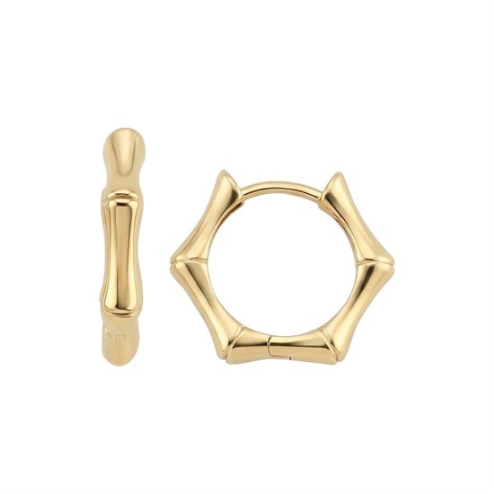 Altın Halka Küpe 14 Ayar