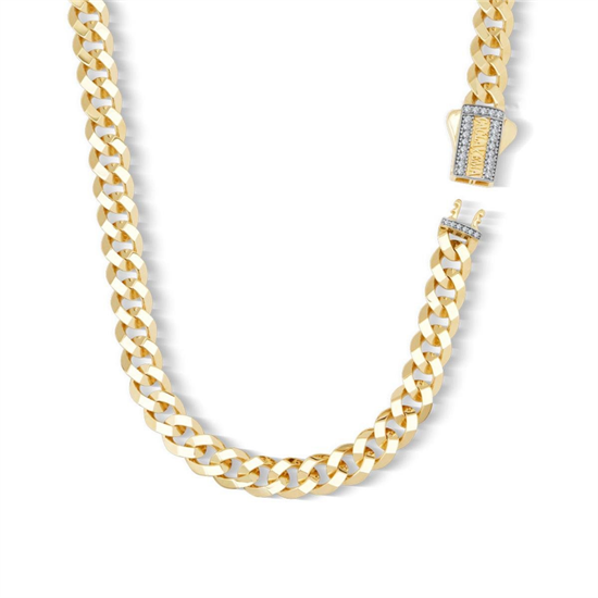 Ema 7mm Altın Gurmet Zincir