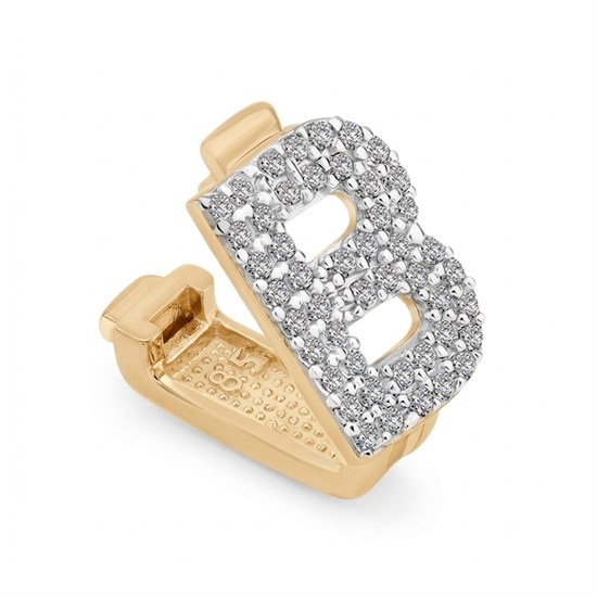 Ema B Harf 9Mm Bileklik Charm