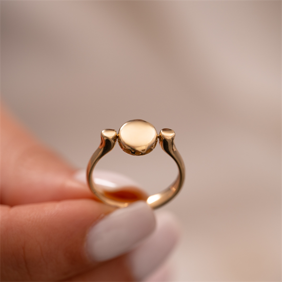 Cetaş Fortuna Nazar Mineli 14 Ayar Altın Yüzük