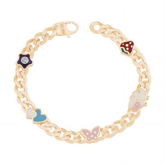 Ema Anne Çocuk Mineli Gurmet Altın Bileklik