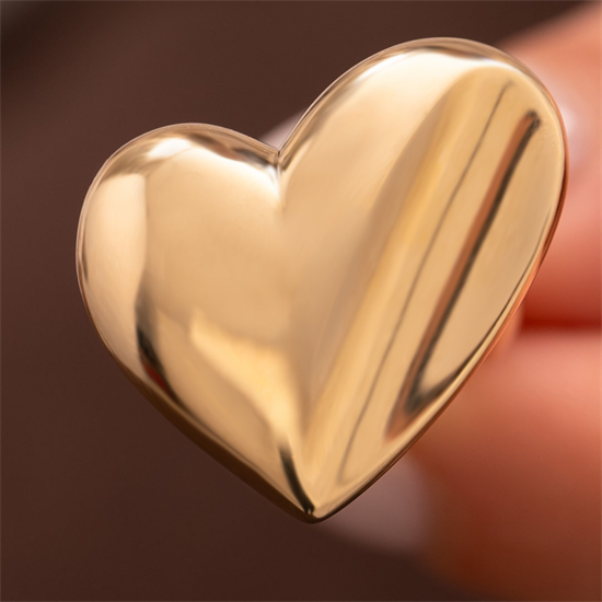 Cetaş Eterna Kalp 14 Ayar Altın Yüzük