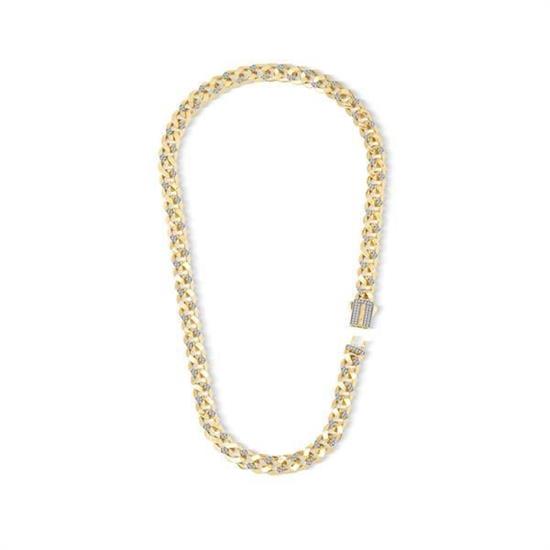 9Mm Altın Taşlı Gurmet Zincir