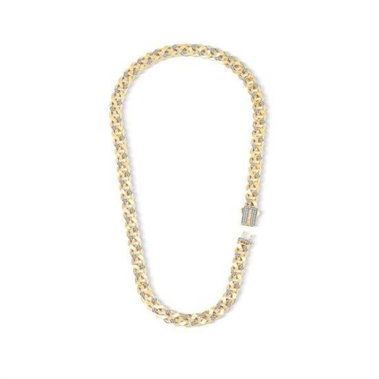 9Mm Altın Taşlı Gurmet Zincir