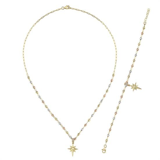 Altın Dorikalı Set