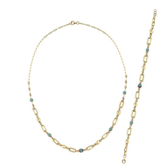 Altın Dorikalı Set