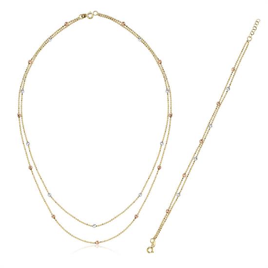 Altın Dorikalı Set