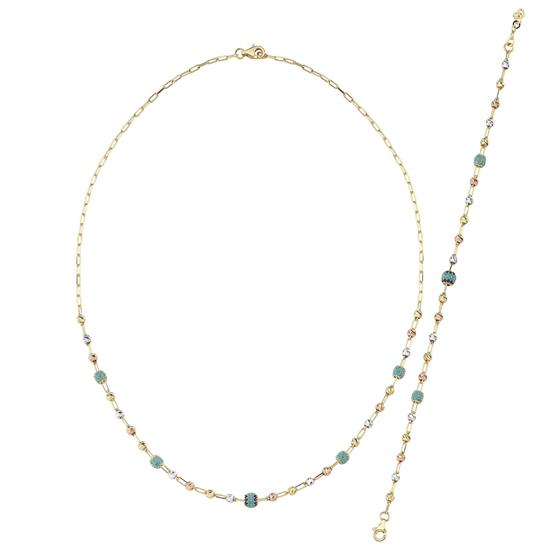 Altın Dorikalı Set