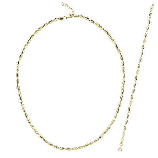 Altın Dorikalı Set