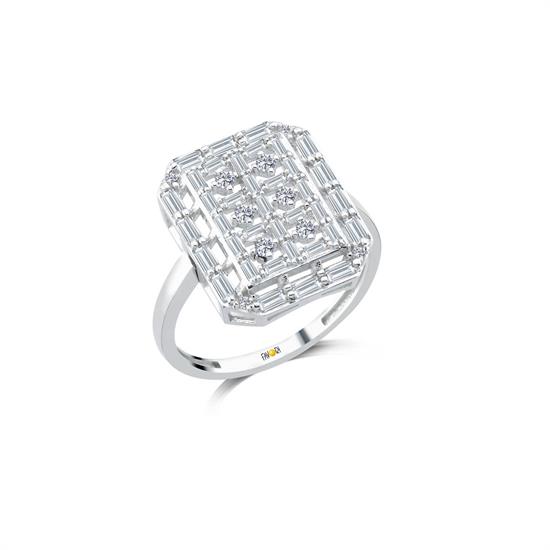 14 Ayar Altın Baget Yüzük